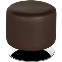 Premier Housewares Cylinder Stool Brown