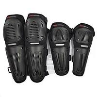 pro biker motorcycle sports racing elbow knee protectors guards set