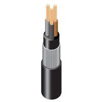 prysmian 3 core armoured cable 25mm black 10m