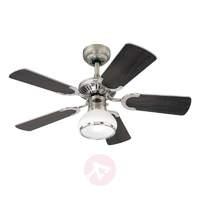 Princess Radiance ceiling fan with light