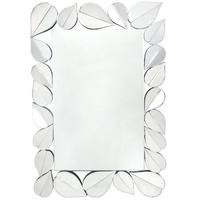 Premium Wall Mirror with Leaf Border (Set of 2)