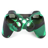 protective dual color style silicone case for ps3 controller army gree ...