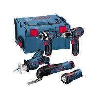 professional 108v 5 piece monster tool kit with 3 batteries in lboxx