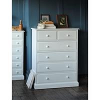 Provence Painted Chest of Drawers 2+4