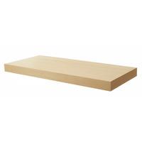 pratica tendenza floating shelf oak effect 25cm x 100cm