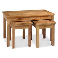 Provence Oak Nest of Coffee Tables