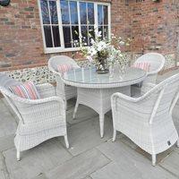 PROVANCE RATTAN TABLE AND CHAIRS by 4 Seasons Outdoor