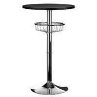 premier housewares black bar table