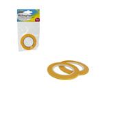 precision masking tape 3mmx18m twin pack