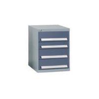 premier under bench four drawer unit 650hx500wx500d