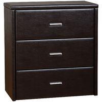 Prado 3 Drawer Chest Brown