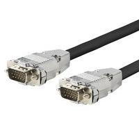 profusion PROVGAM7.5 - Pro VGA Cable M - M 7.5 Meter - Metal Housing. - Support 12801024. Triple shieldings in cable and extra shielding in connector 