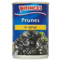 Princes Prunes in Syrup Tinned Fruit 420g Case of 12