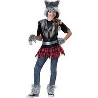 Premium werewolf costume for girls 10-12 years