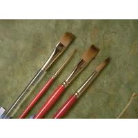 Princeton Series 4050 Synthetic Sable Watercolor Brushes 3/4 in. short-handled stroke