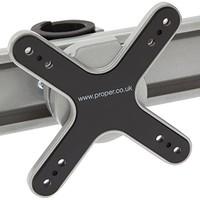 proper triple arm desk pcmonitor riser mount bracket for 17 185 19 195 ...