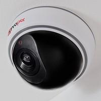 Proper Dummy Imitation CCTV Security Camera Kit with 1x Dome and 2x IR Cameras