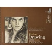 Pro-Art Paper Strathmore Medium Drawing Spiral Paper Pad 18-inch x 24-inch, 24 Sheets