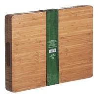 Premier Housewares Butchers Chopping Board with Handles - Bamboo