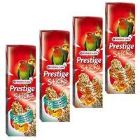 prestige sticks for large parakeets mixed pack 4 x 2 sticks 560g