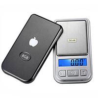 Precision Electronic Jewelry Pocket Scale (100g/0.01, 200g/0.01, 500g/0.1)