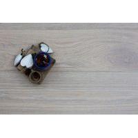 Prime Engineered Oak Click Sunny White Brushed UV Oiled 14/3mm By 195mm By 1190-1600mm