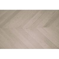 Prime Engineered Oak Chevron Sunny White Brushed UV Oiled 15/4mm By 90mm By 610mm