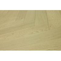 Prime Engineered Flooring Oak Herringbone Non Visible Brushed UV Oiled 15/4mm By 90mm By 600mm