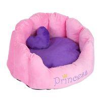 Princess Snuggle Bed - Pink - 45 x 40 x 30 cm (L x W x H)
