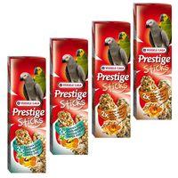 prestige sticks for parrots mixed pack 4 x 2 sticks 560g