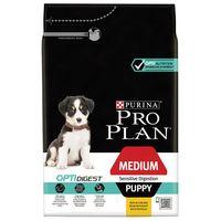 Pro Plan Puppy Medium Sensitive Digestion OptiDigest - Chicken - Economy Pack: 2 x 12kg