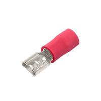 Pre-insulated crimps 2.8mm Red Female Push On Terminal Crimps - Pack of 100 - E481421
