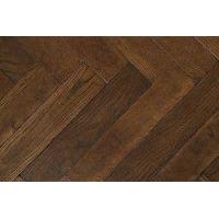 Prime Engineered Oak Herringbone Coffee Brushed UV Oiled 15/4mm By 90mm By 900mm