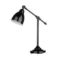 Premier Housewares Desk Lamp in Black