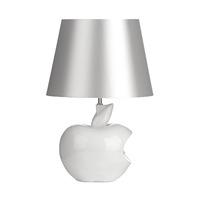 Premier Housewares Apple Polyresin Table Lamp with White Shade