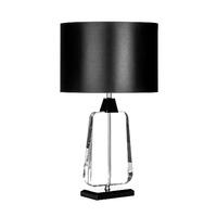Premier Housewares Tabatha Table Lamp with Black Shade