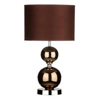 Premier Housewares Table Lamp in Brown