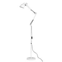 Premier Housewares Floor Lamp in White