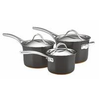 Prestige Anolon Nouvelle Copper 3 piece Saucepan Set