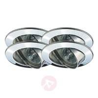 premium varias lamp 4 set flexible chrome