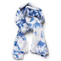 Printed Scarf - Sky