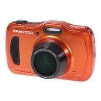 praktica luxmedia wp240 waterproof camera orange