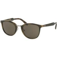 prada pr22ss u6a5s2 striped greenbrown