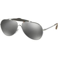 prada pr56ss 5av7w1 gunmetalgrey mirror silver