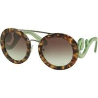 prada pr13ss uez4k1 spotted brown greengreen gradient grey