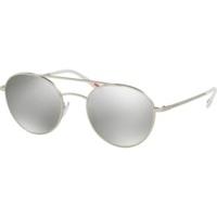 prada ps51ss 1ap2b0 matte silverlight grey mirror silver