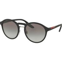 prada ps01ss dg00a7 black rubbergrey gradient