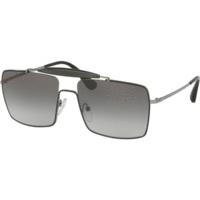 Prada PR57SS 7AX5O0 (top black-gunmetal/grey gradient)