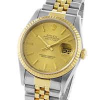 Pre-Owned Rolex Oyster Datejust Mens Watch, Circa 1993