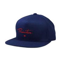 primitive nuevo pennant snapback cap navy